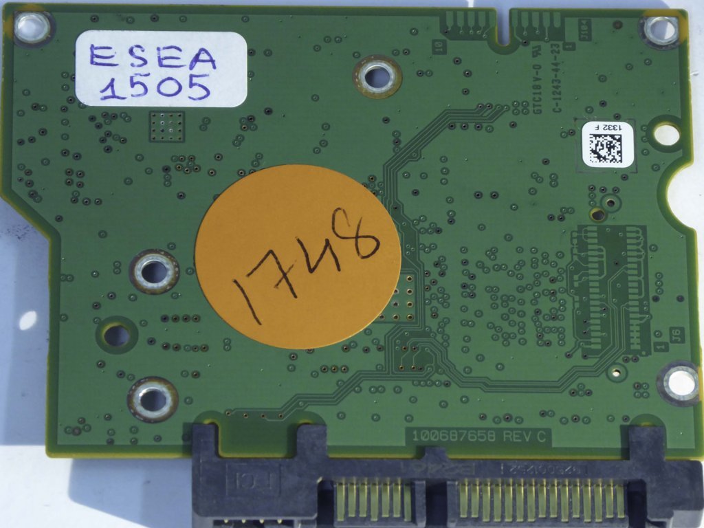 Seagate ST2000DM001 100687658 REV C 1CH164-572 PCB for Sale