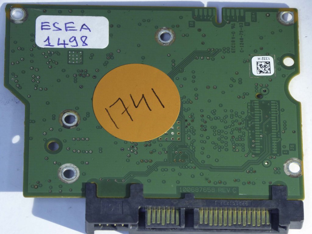 Seagate ST2000DM001 100687658 REV C 1ER14C-315 PCB for Sale