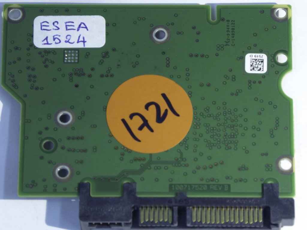Seagate ST2000DM001 100717520 REV B 1CH164-510 PCB for Sale