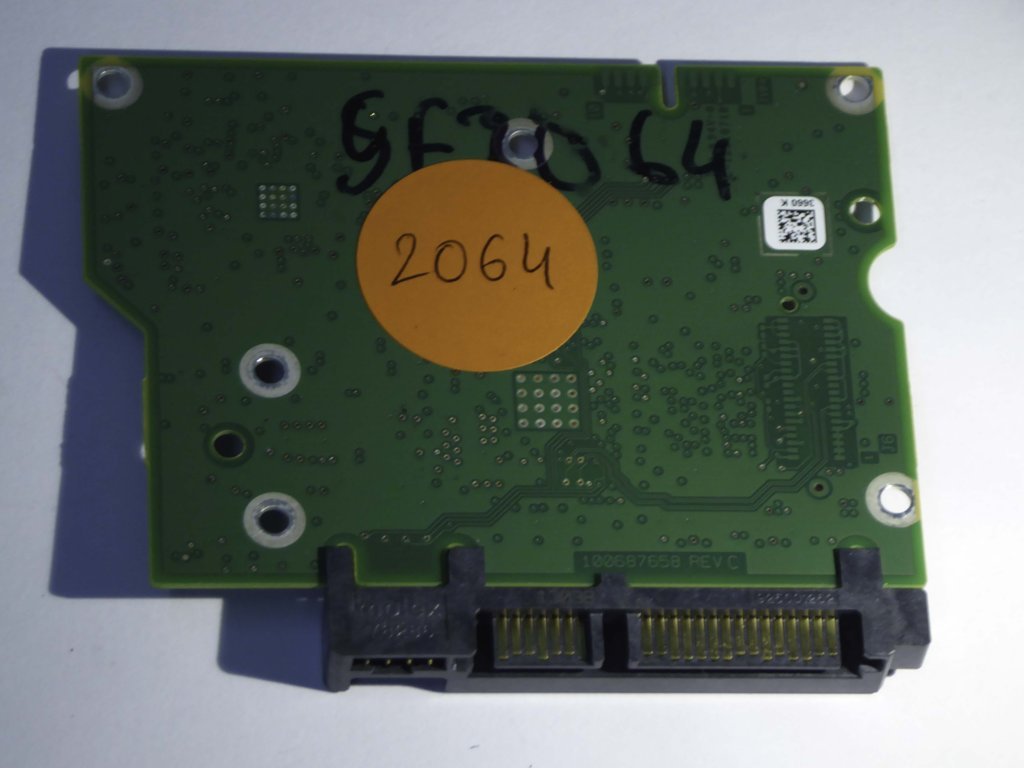 Seagate ST2000NC001 100687658 REV C 1DY164-002 PCB for Sale