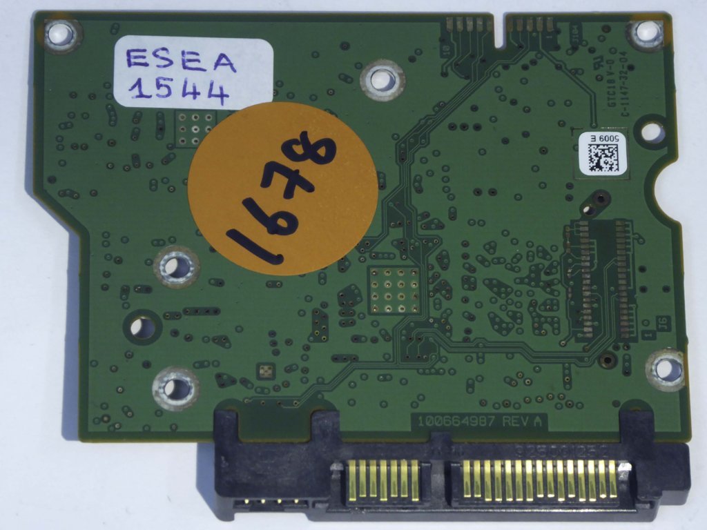 Seagate ST3000DM001 100664987 REV A 9YN166-302 PCB for Sale