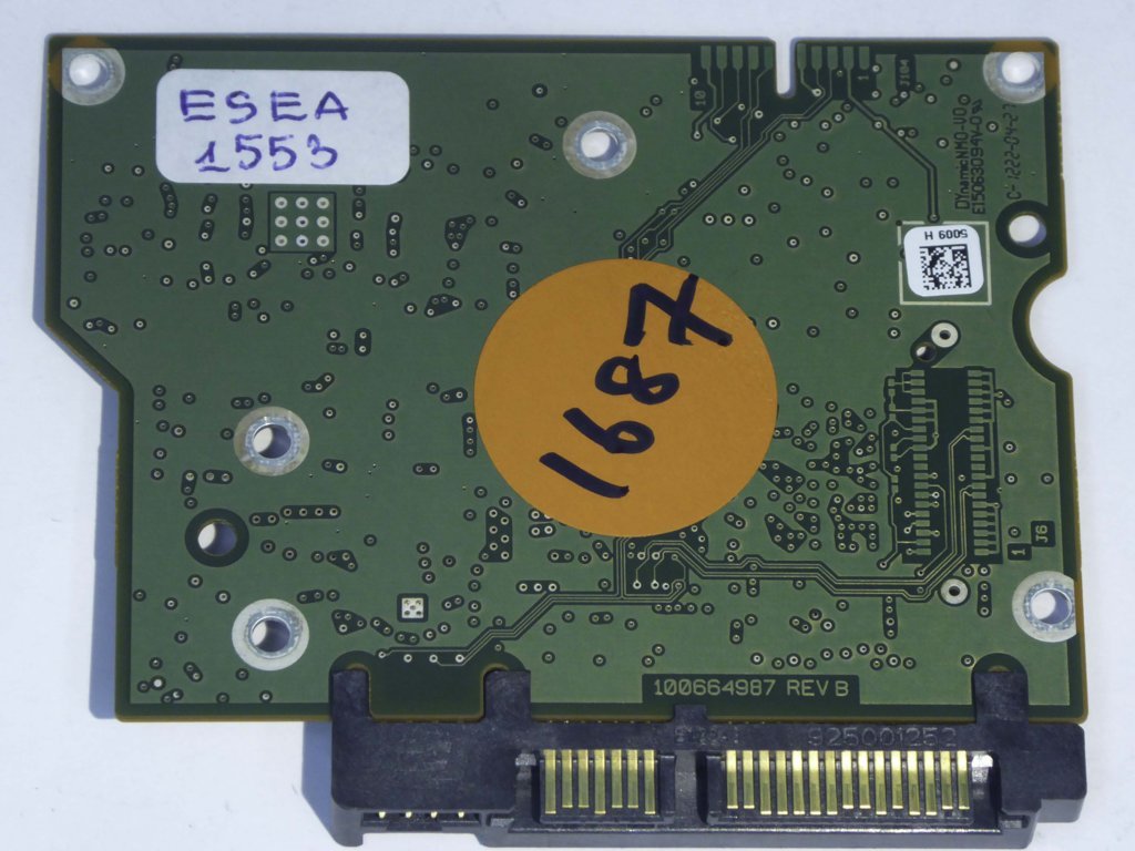 Seagate ST3000DM001 100664987 REV B 9YN166-500 PCB for Sale