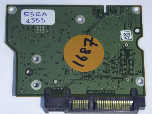 Seagate ST3000DM001 100664987 REV B 9YN166-500 PCB for Sale