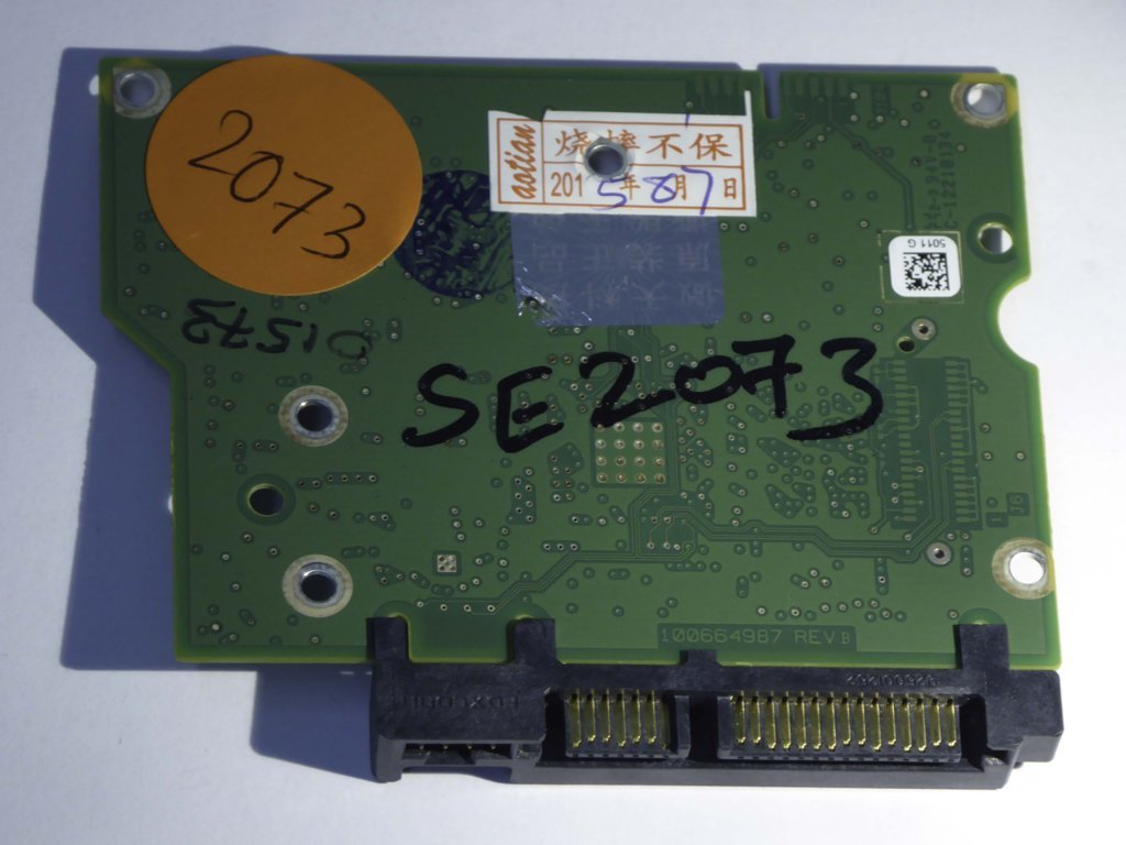 Seagate ST3000DM001 100664987 REV B 9YN166-500 PCB for Sale