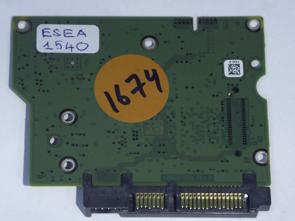 Seagate ST3000DM001 100687658 REV A 1CH166-300 PCB for Sale