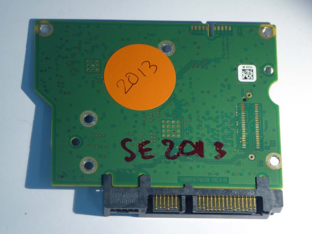Seagate ST3000DM001 100687658 REV A 1CH166-570 PCB for Sale