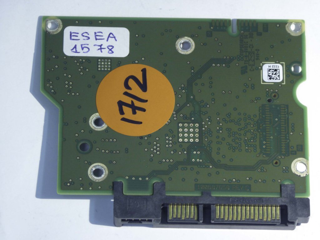 Seagate ST3000DM001 100687658 REV C 1CH166-042 PCB for Sale