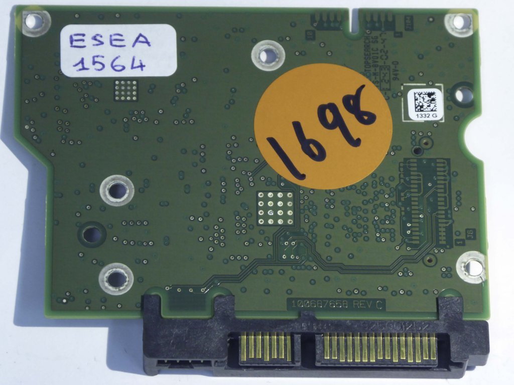 Seagate ST3000DM001 100687658 REV C 1CH166-501 PCB for Sale