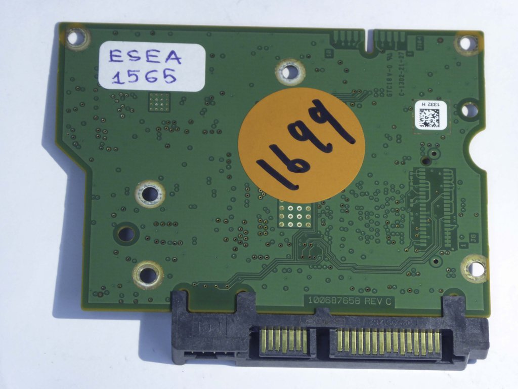 Seagate ST3000DM001 100687658 REV C 1CH166-505 PCB for Sale
