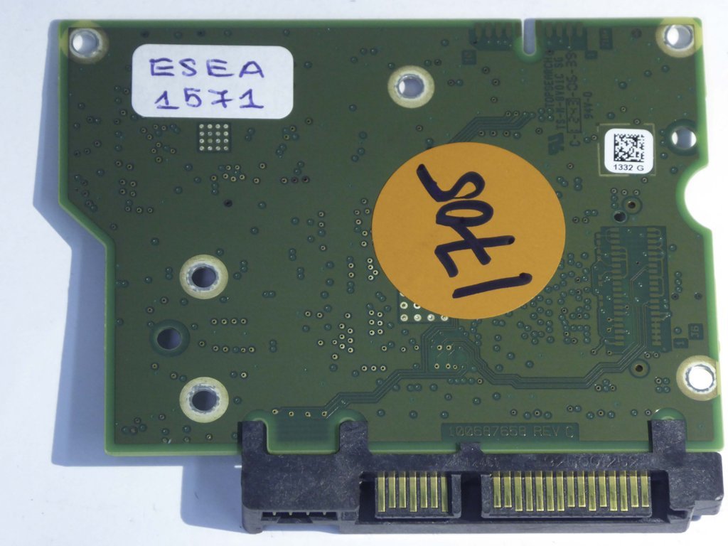 Seagate ST3000DM001 100687658 REV C 1ch166-572 PCB for Sale