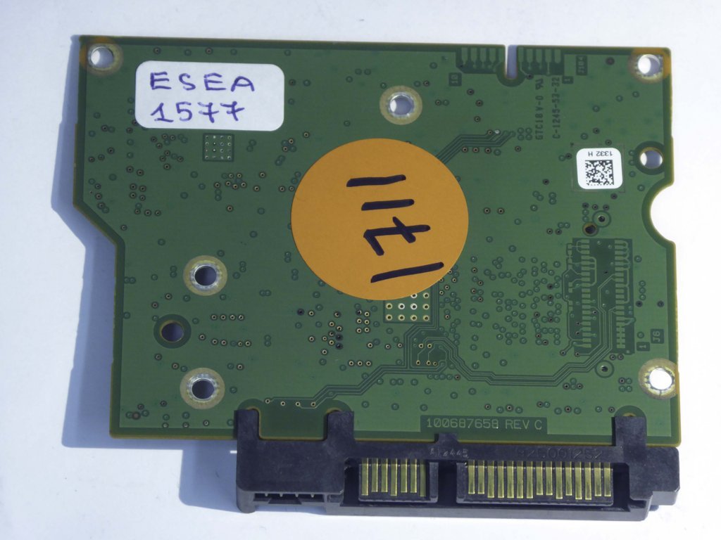 Seagate ST3000DM001 100687658 REV C 1ch166-572 PCB for Sale