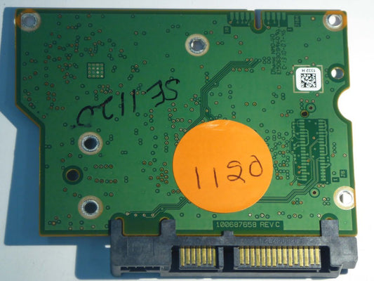 Seagate ST3000DM001 100687658 REV C 1E6166-570 PCB for Sale