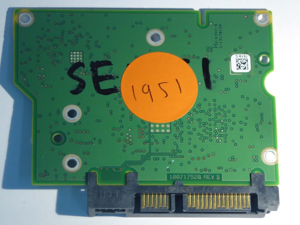 Seagate ST3000DM001 100717520 REV B 1CH166-305 PCB for Sale