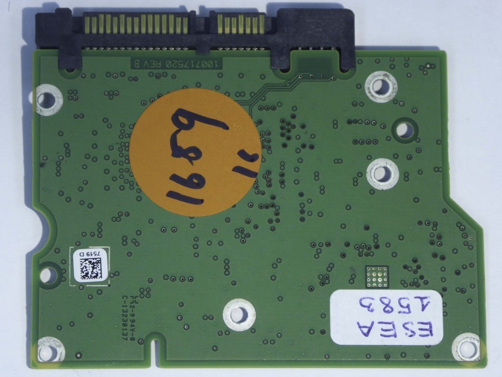 Seagate ST3000DM001 100717520 REV B 1CH166-510 PCB for Sale