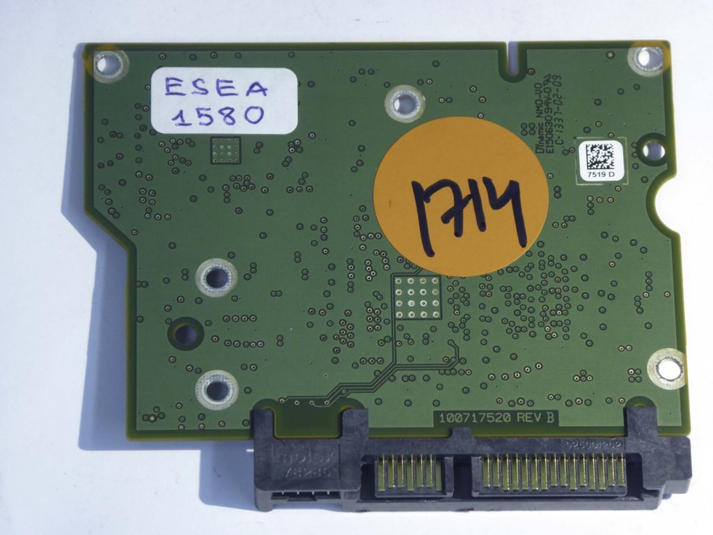 Seagate ST3000DM001 100717520 REV B 1CH166-510 PCB for Sale
