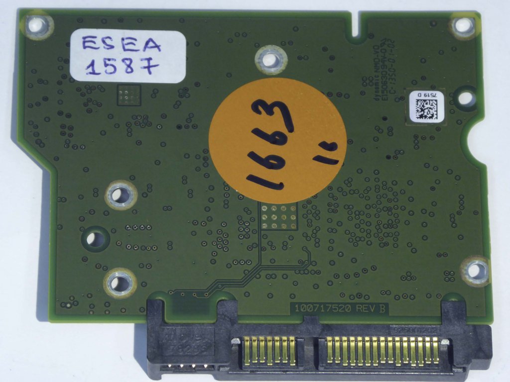 Seagate ST3000DM001 100717520 REV B 1E6166-570 PCB for Sale