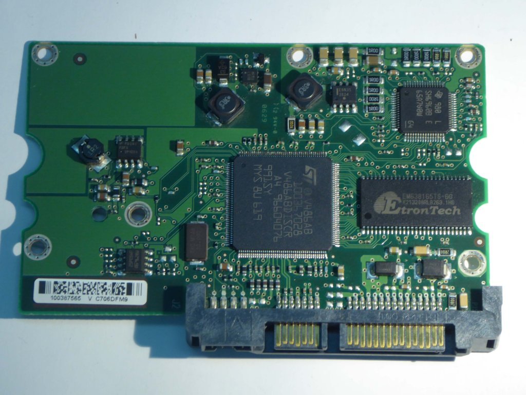 Seagate ST3160812AS 100387575 REV D 9BD132-020 PCB for Sale