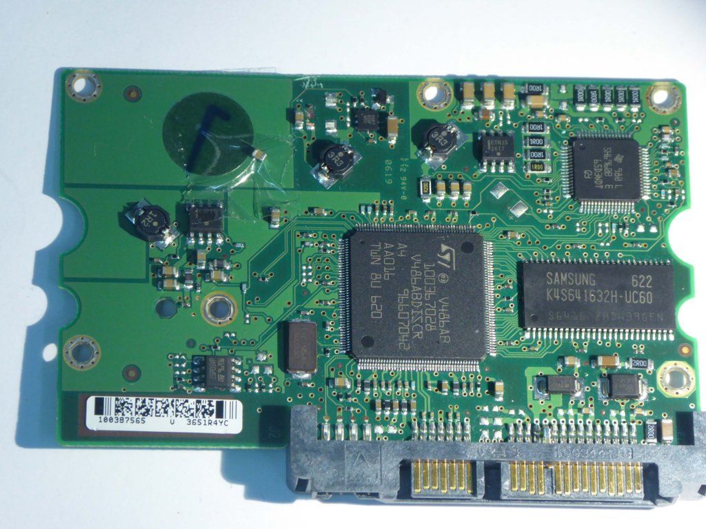 Seagate ST3160812AS 100387575 REV D 9BD132-188 PCB for Sale