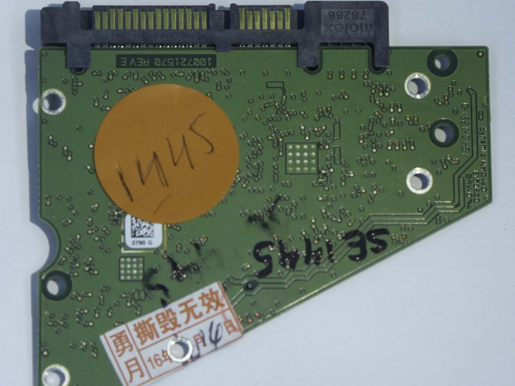 Seagate ST4000DM000 100721570 REV E 1F2168-568 PCB for Sale