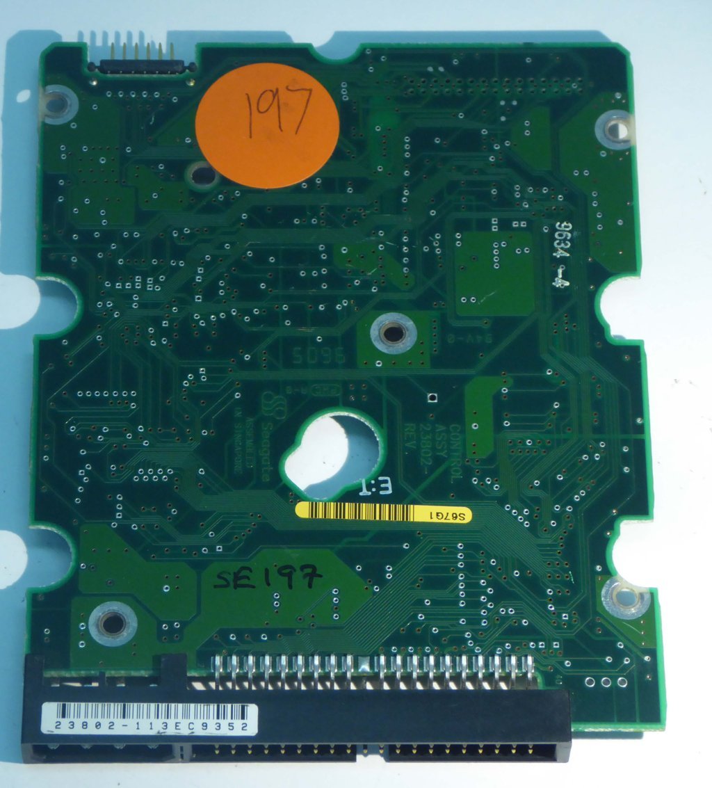 Seagate ST51080A 23802-301 REV A 9C2001-306 PCB for Sale