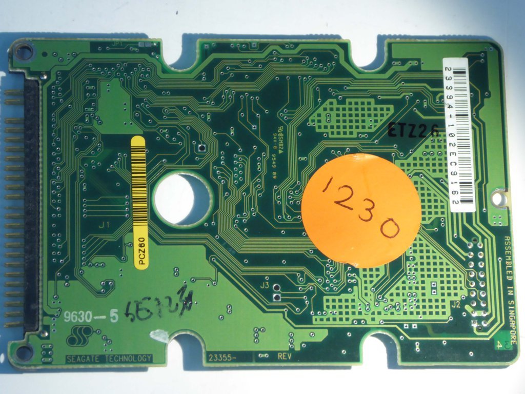 Seagate ST9816AG 23355-300 REV A  PCB for Sale