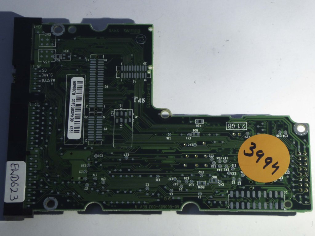 Western Digital AC23200-00LC 60-600689-003 REV A  PCB for Sale