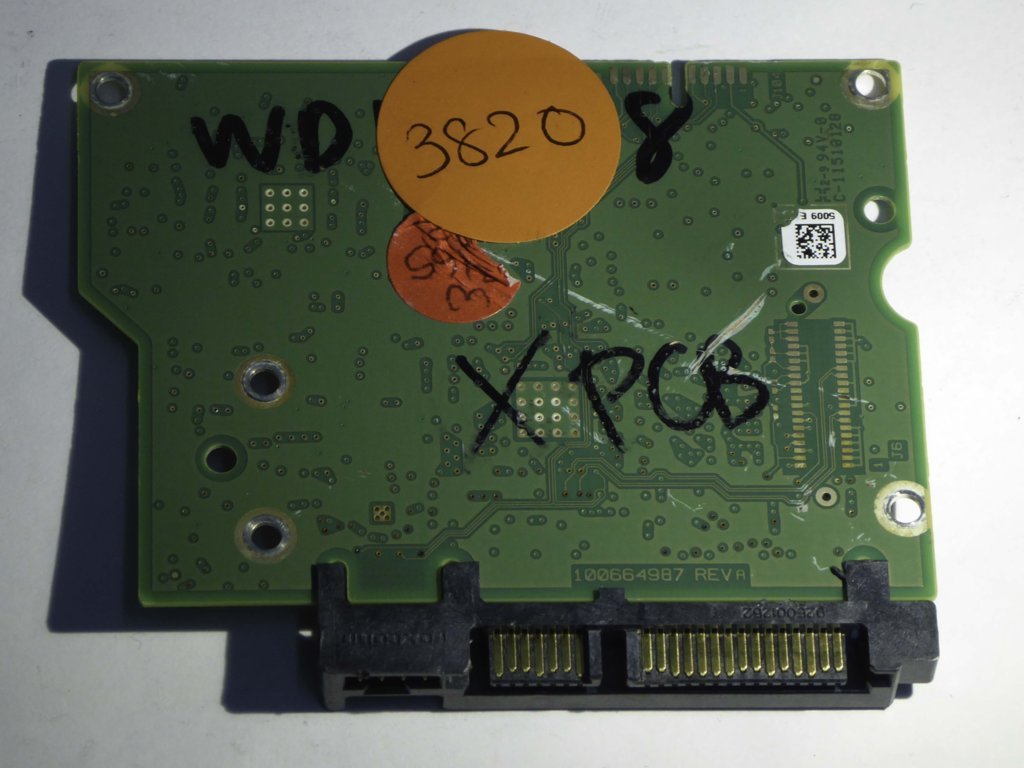 Western Digital ST3000DM001 100664987 REV A  PCB for Sale