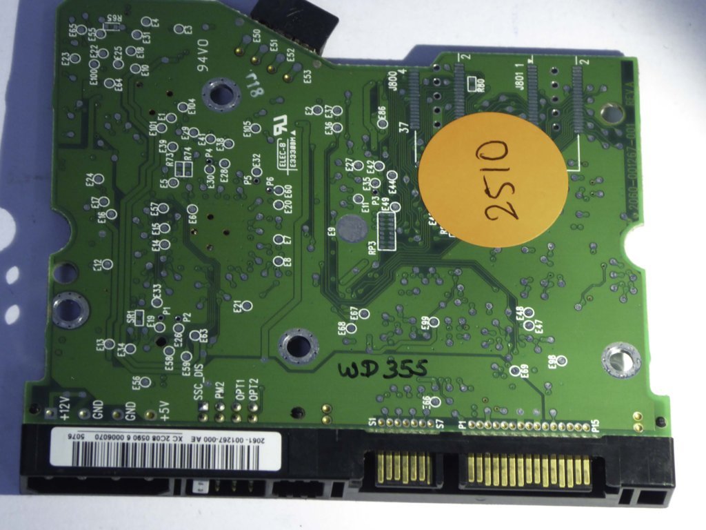 Scheda PCB 2060-800067-001 per WD 2,5″ USB disco rigido Scheda PCB 2060-800067-001 per WD 2,5″ USB disco rigido