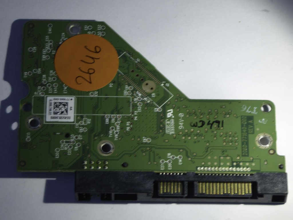 Western Digital WD1001FALS-41Y6A1 2060-771640-002 REV A  PCB for Sale