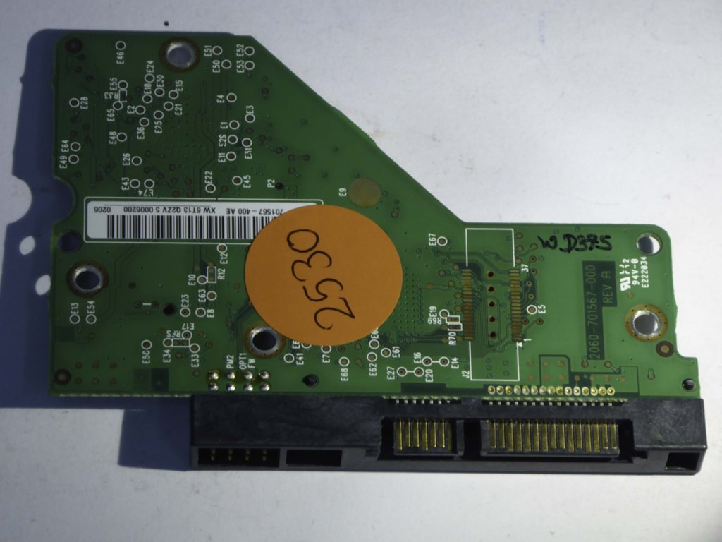 Western Digital WD1002FBYS-02A6B0 2060-701567-000 REV A  PCB for Sale