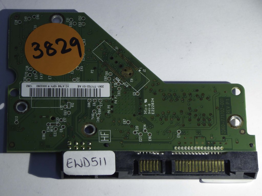Western Digital WD1003FBYX-01Y7B0 2060-771702-001 REV P1  PCB for Sale