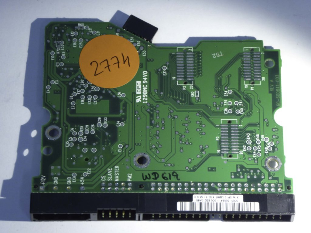 Western Digital WD100BA-60AGA0 60-600841-003 REV A  PCB for Sale