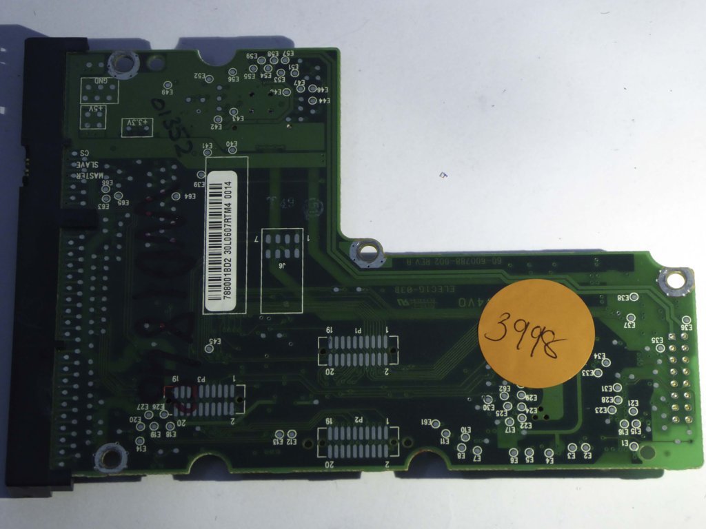 Western Digital WD102AA-00ANA0 60-600788-002 REV A  PCB for Sale