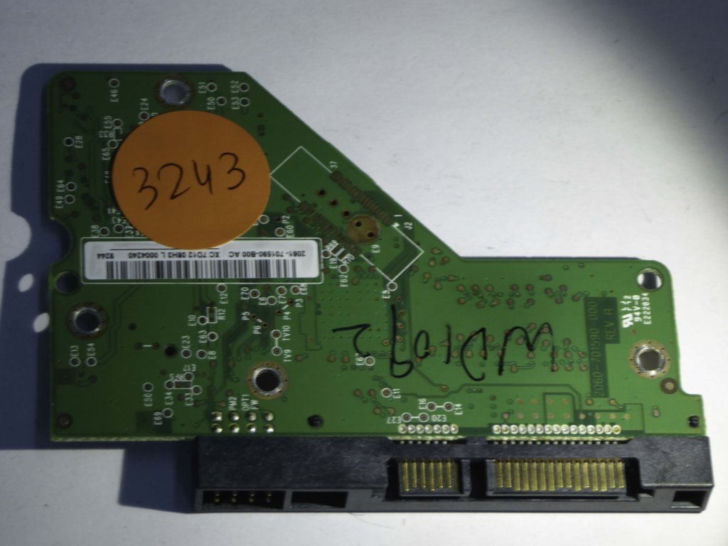 Western Digital WD10EACS-00D6B1 2060-701590-000 REV A  PCB for Sale