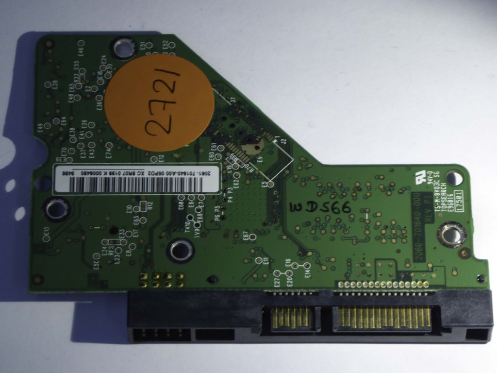 Western Digital WD10EADS-00M2B0 2060-701640-000 REV P1  PCB for Sale