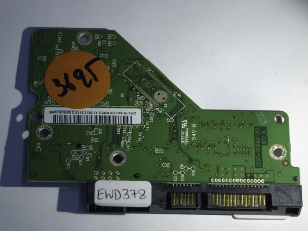 Western Digital WD10EADS-00M2B0 2060-701640-001 REV A  PCB for Sale
