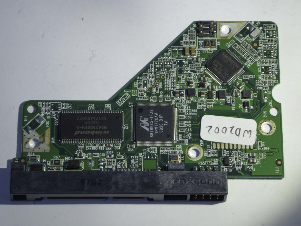Western Digital WD10EADS-00M2B0 2060-701640-001 REV A  PCB for Sale
