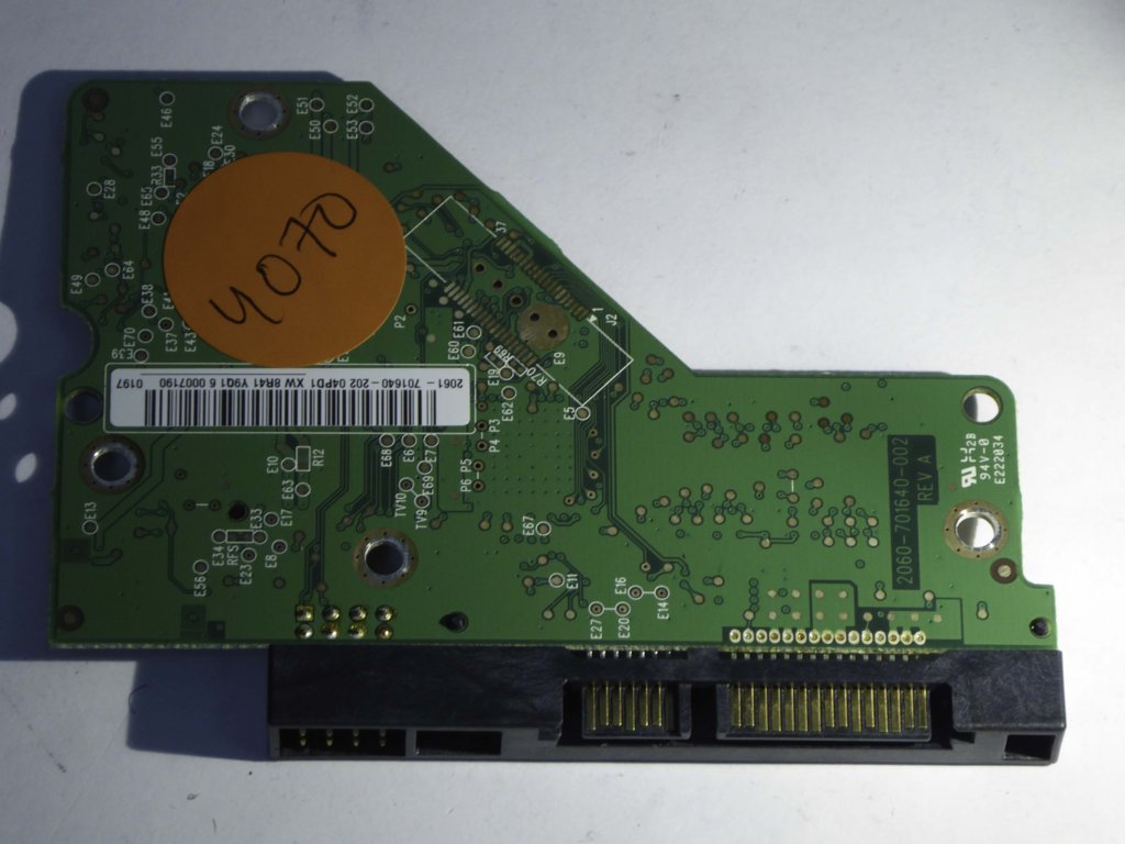 Western Digital WD10EADS-00P8B0 2060-701640-002 REV A  PCB for Sale