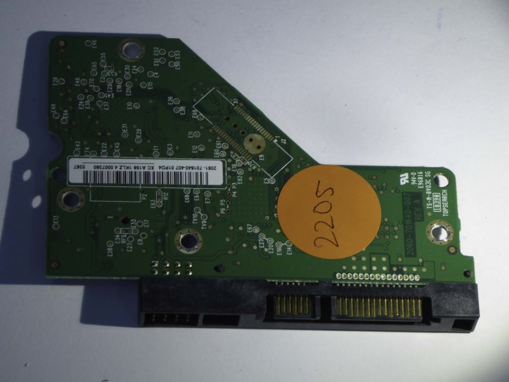 Carte PCB Contrôleur Pour Disque Dur WD10EARS-32Z5B1 - Western Digital - Occasion Fonctionnelle