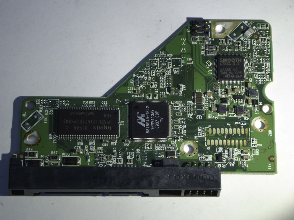 Western Digital WD10EADS-11M2B3 2060-701640-007 REV A  PCB for Sale