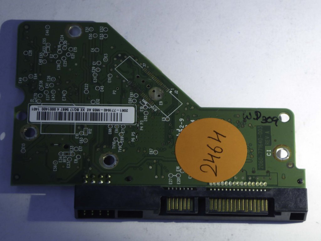 Western Digital WD10EADS 2060-771640-003 REV A  PCB for Sale