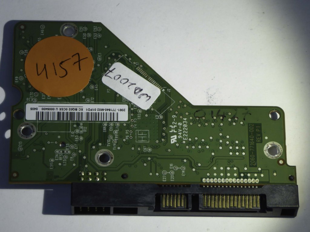Western Digital WD10EADS-65M2B1 2060-771640-002 REV P1  PCB for Sale
