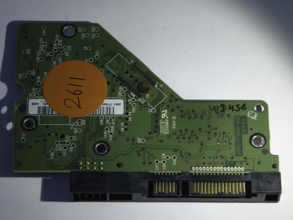 Western Digital WD10EADS-65P6B0 2060-771640-002 REV P2  PCB for Sale