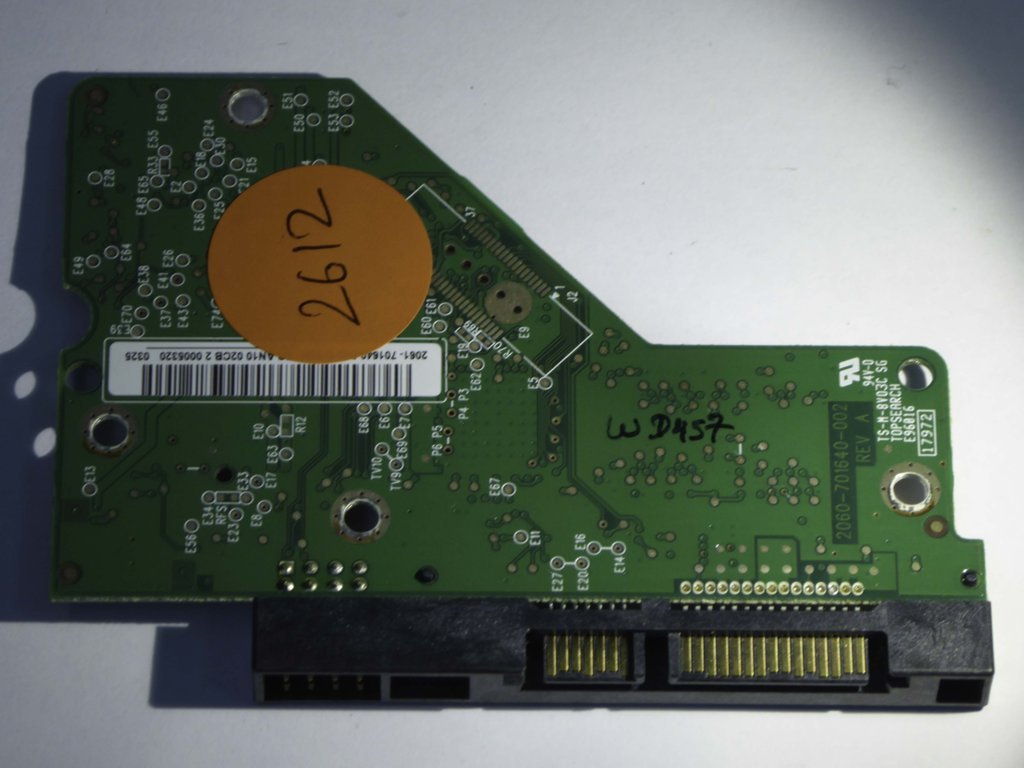 Western Digital WD10EALS-00Z8A0 2060-701640-002 REV A  PCB for Sale