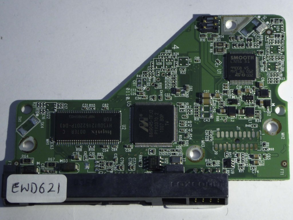 Western Digital WD10EARS-00Y5B1 2060-701640-007 REV A  PCB for Sale