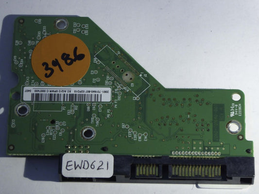 Western Digital WD10EARS-00Y5B1 2060-701640-007 REV A  PCB for Sale