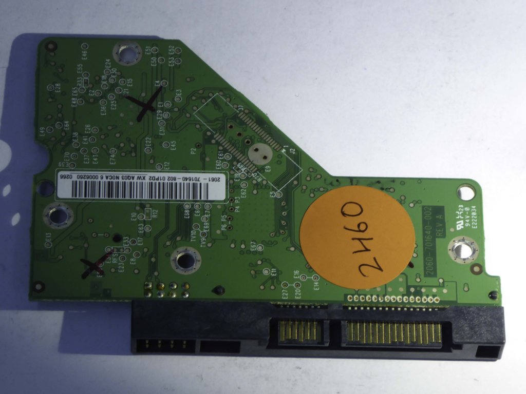 Western Digital WD10EARS 2060-701640-002 REV A  PCB for Sale