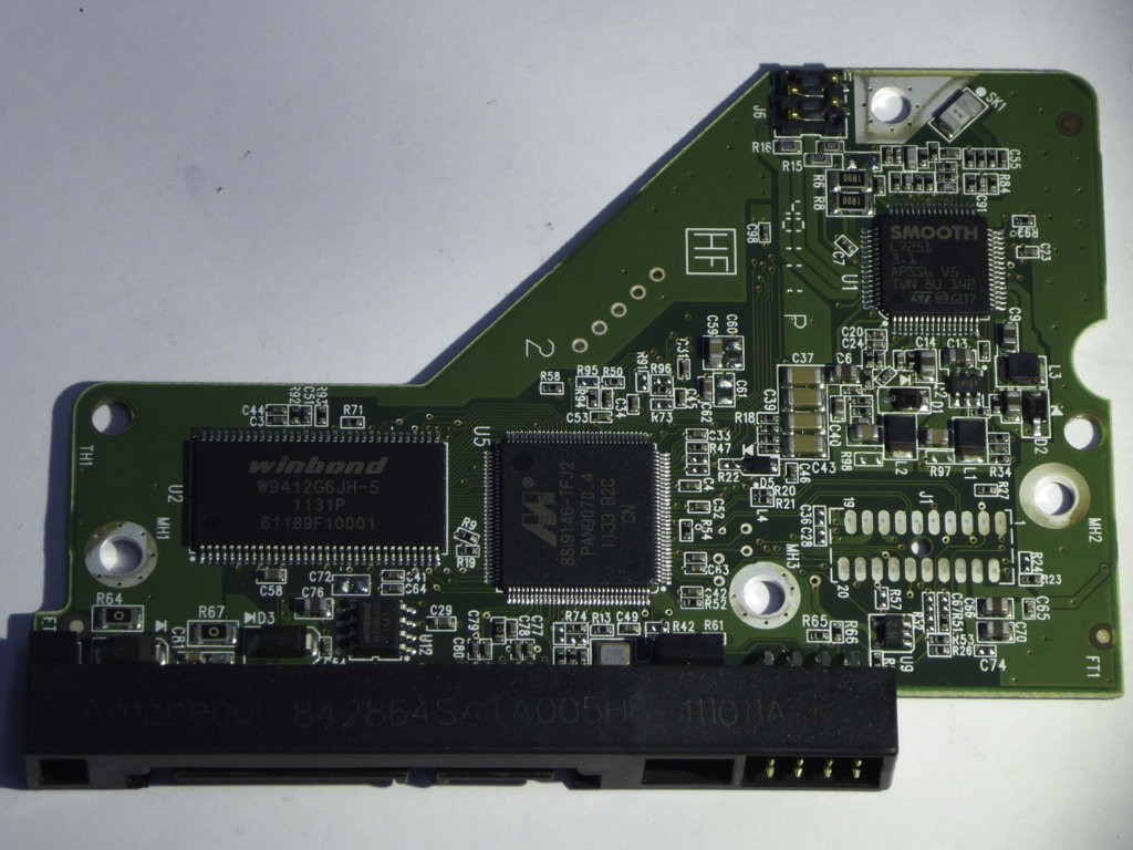 Western Digital WD10EUCX - 73YZ1Y0 2060-771698-004 REV A  PCB for Sale
