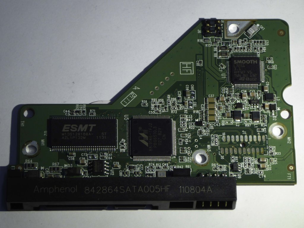 Western Digital WD10EUCX - 73YZ1Y0 2060-771698-004 REV A  PCB for Sale