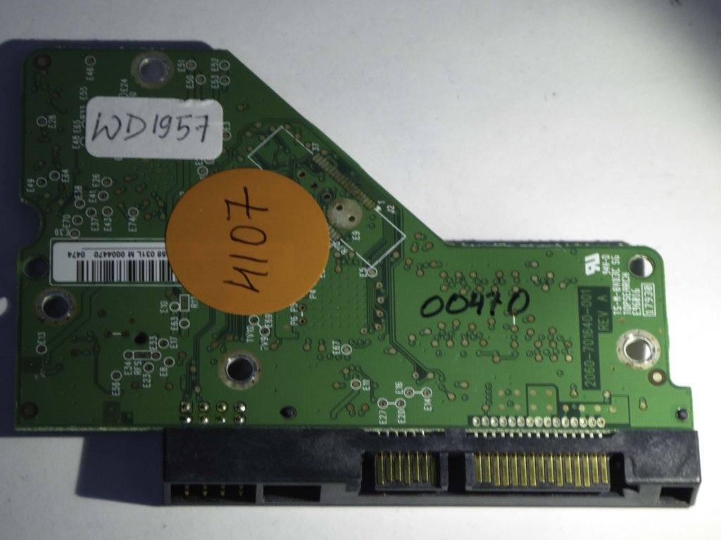 Western Digital WD10EVVS-63M5B0 2060-701640-001 REV A  PCB for Sale